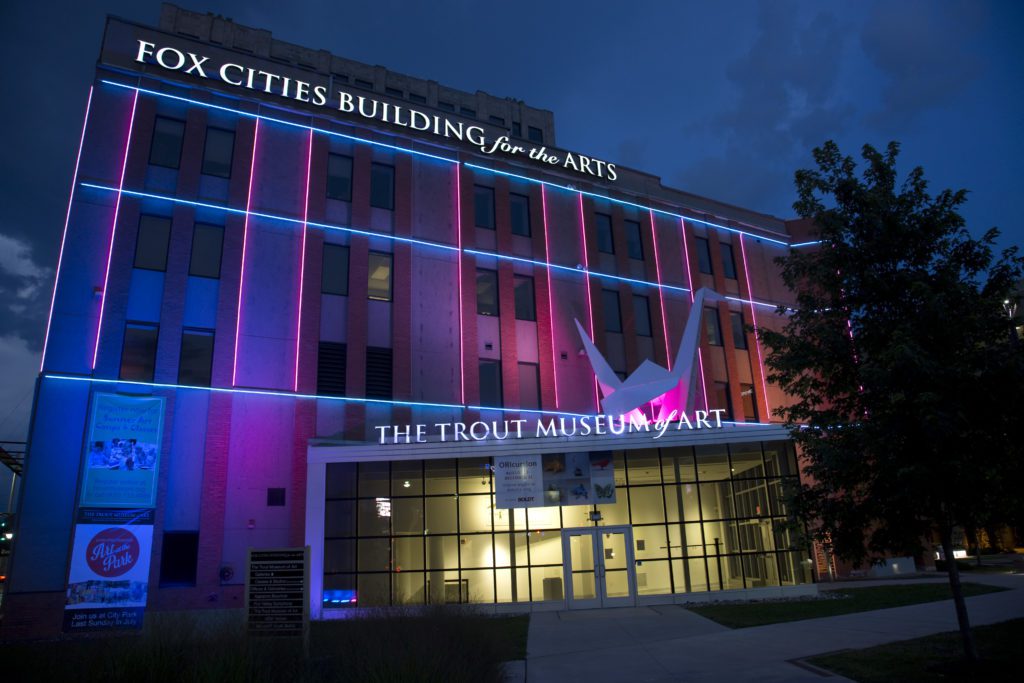building The Trout Museum of Art