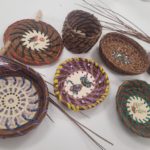 Pine Needle Basket weaving